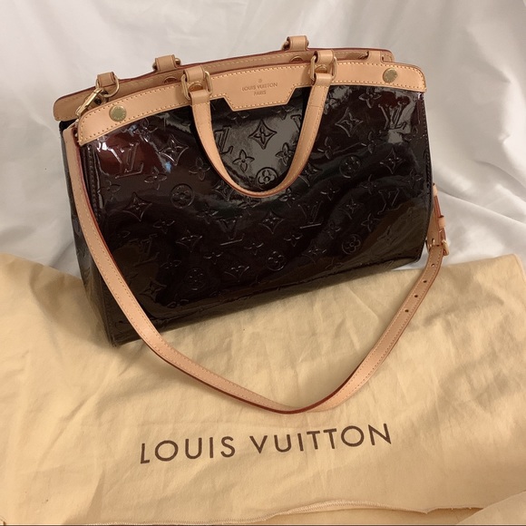 LOUIS VUITTON Brea Amarante Monogram Vernis - Picture 2 of 11